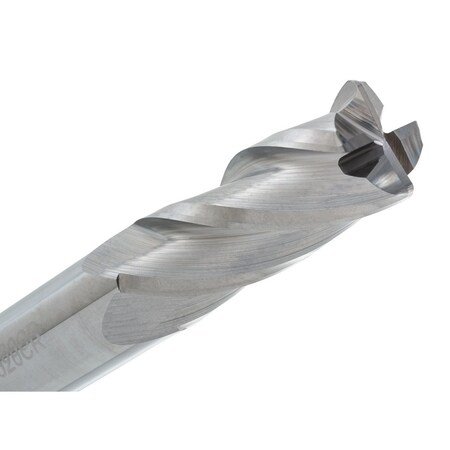 Cgs Tool 4Fl Std Cr End Mill 1/8" Dia 1/2" Loc 1-1/2" Oal W/.030 Cr CR143-1250.030